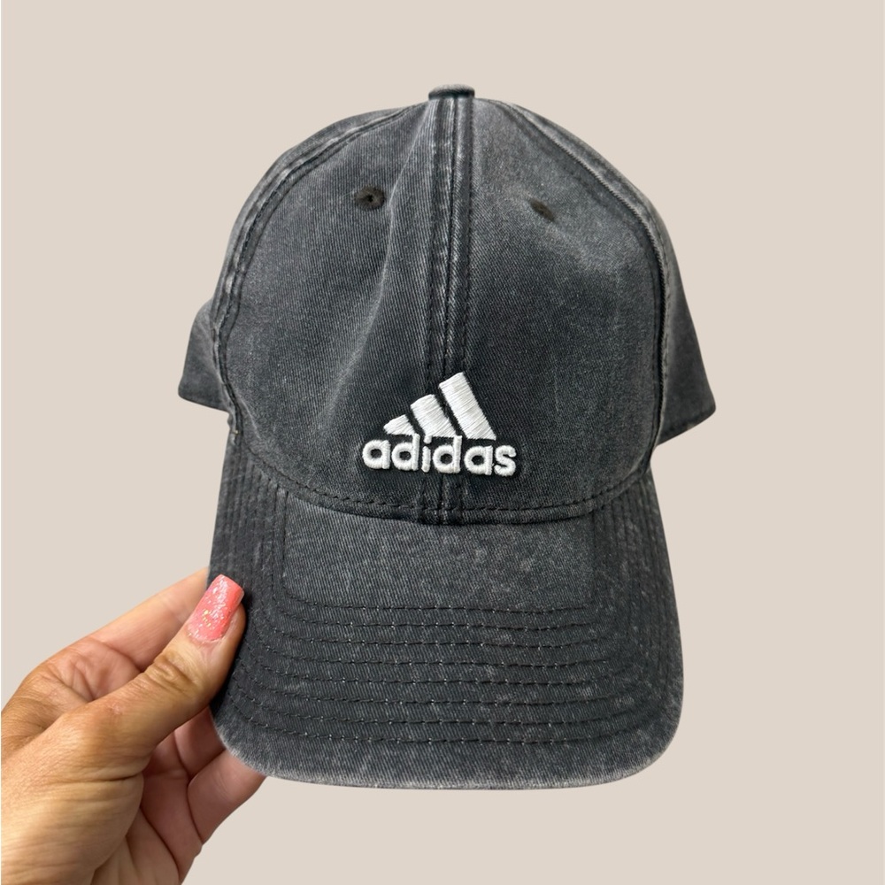 Adidas womens vintage black wash Cap